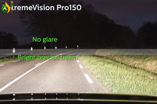 Hình ảnh 02 của Đèn Oto Tăng Sáng H1 Halogen Philips Pro150 X-TremeVision +150% Chính Hãng