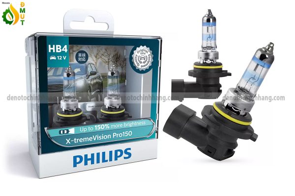Đèn Oto Tăng Sáng HB4 Halogen Philips Pro150 X-TremeVision +150% Chính Hãng