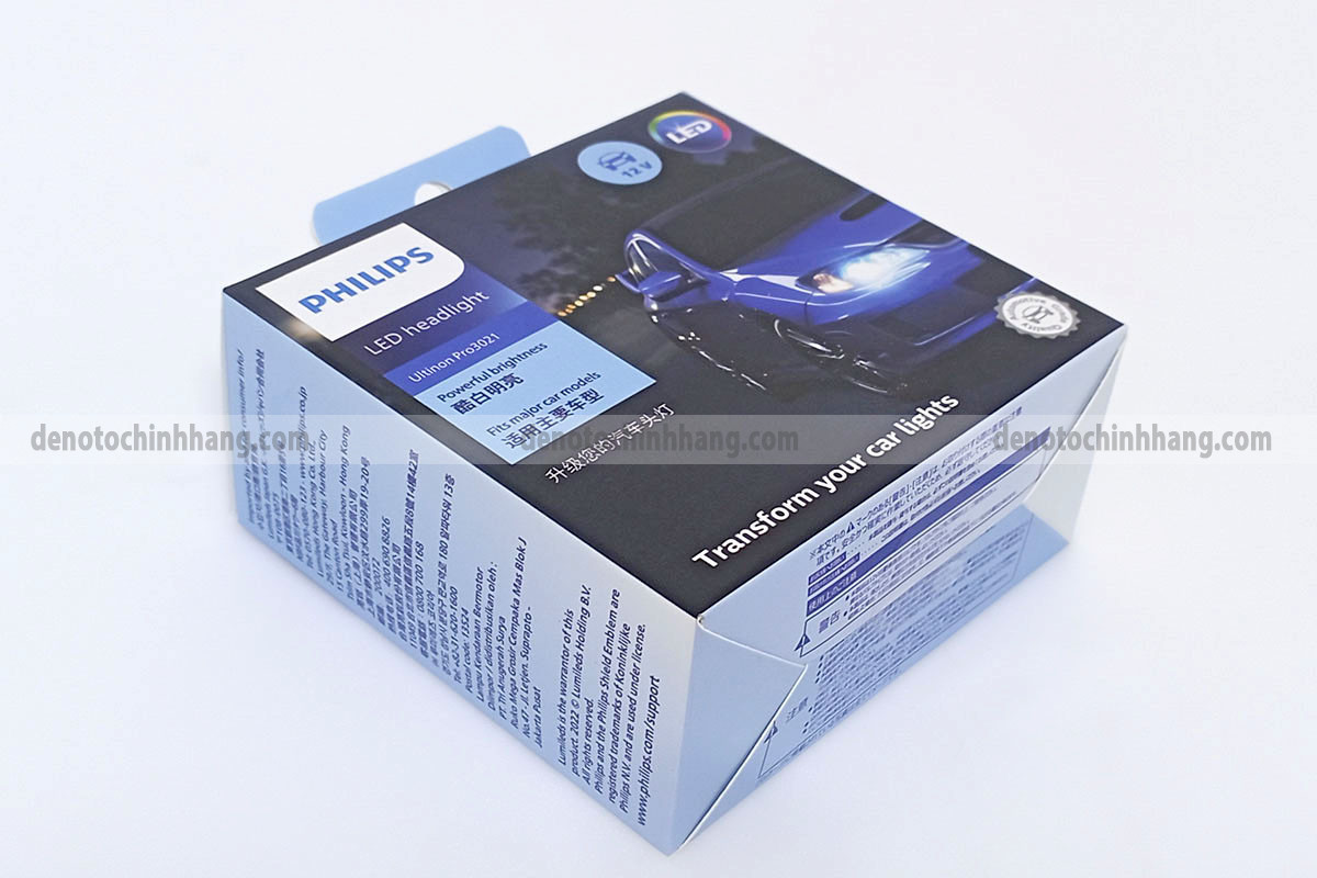 Đèn led cốt pha oto Philips Pro3021 Chân H4 UE-Gen3 chính hãng chất lượng cao - hình 3