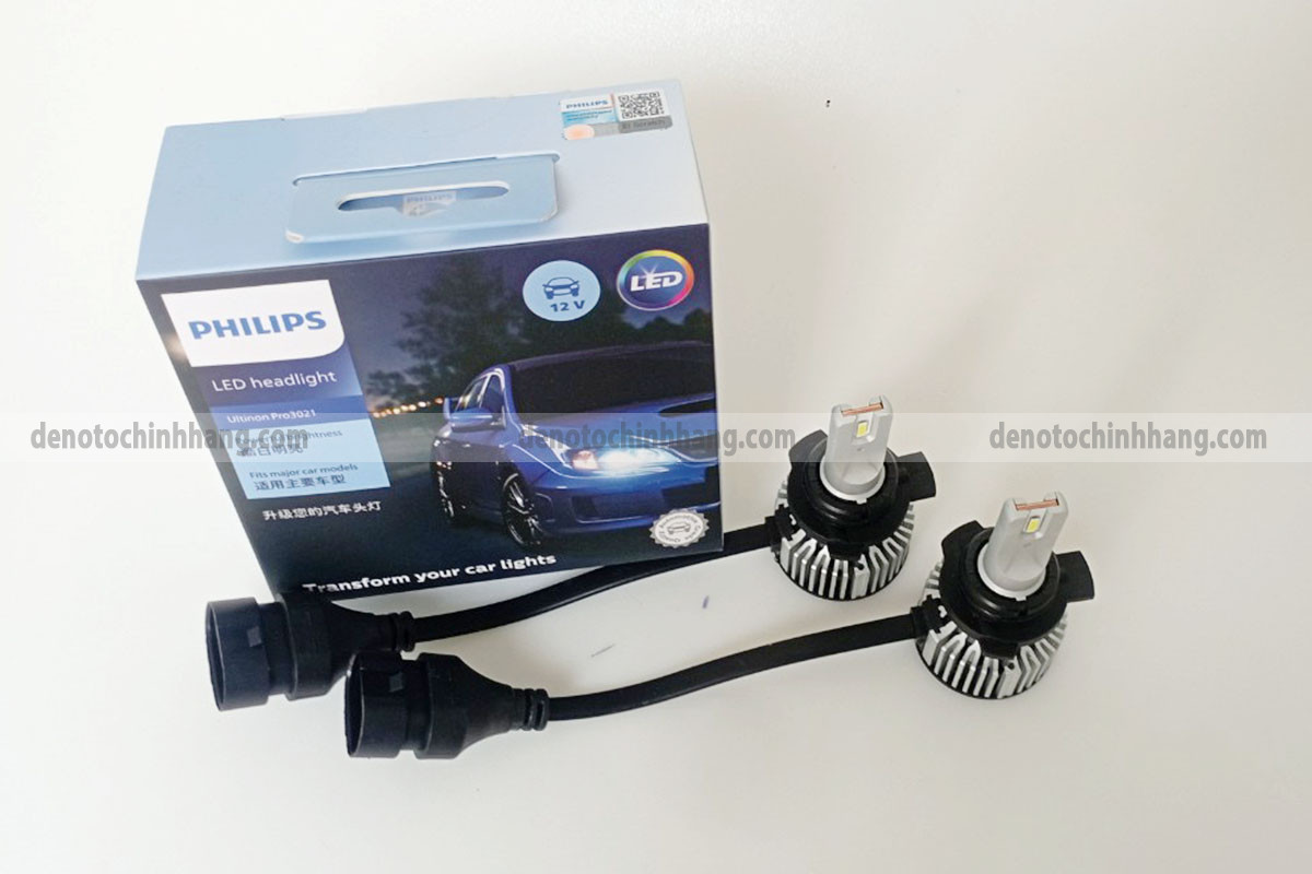 Đèn led oto hir2 9012 philips pro3021 chính hãng chất lượng cao - hình 5