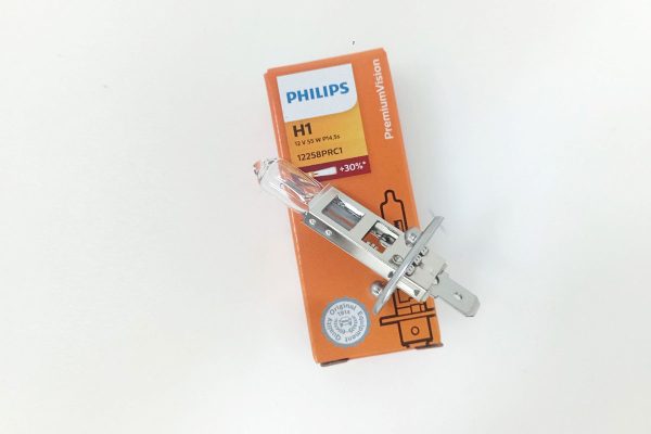Đèn Oto H1 Halogen Philips PremiumVision Tăng Sáng 30% Chính Hãng