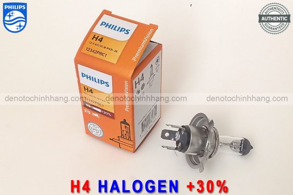 Hình ảnh 08 của Đèn Oto H4 Halogen Philips PremiumVision Tăng Sáng 30% Chính Hãng