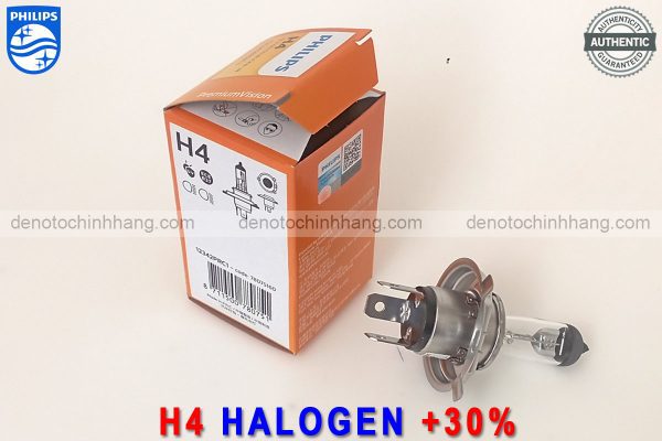 Hình ảnh 05 của Đèn Oto H4 Halogen Philips PremiumVision Tăng Sáng 30% Chính Hãng