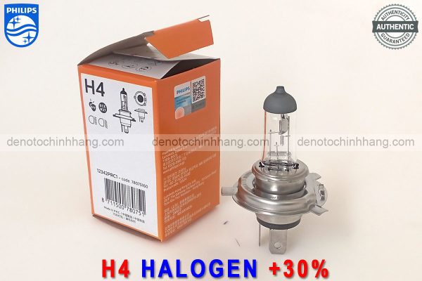 Hình ảnh 04 của Đèn Oto H4 Halogen Philips PremiumVision Tăng Sáng 30% Chính Hãng