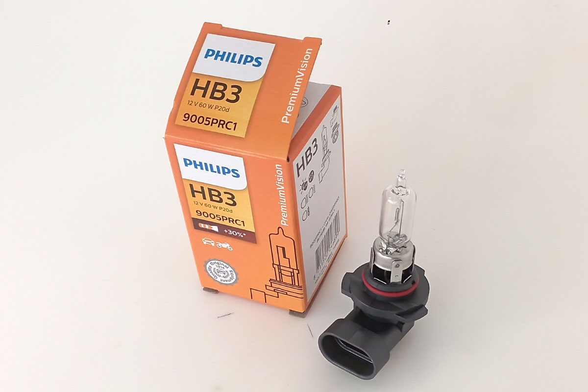 Đèn Oto HB3 Halogen Philips PremiumVision Standard Zin Tăng Sáng 30% Chính Hãng Chất lượng cao bền bĩ ổn định đạt chuẩn an toàn - Hình 1