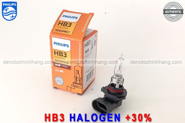 Hình ảnh 07 của Đèn Oto HB3 Halogen Philips PremiumVision Tăng Sáng 30% Chính Hãng