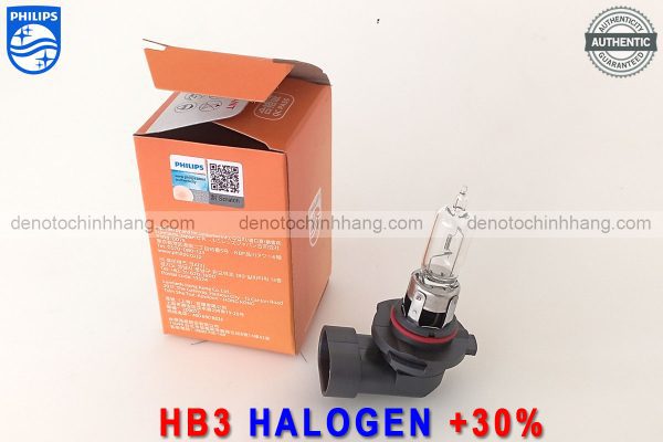 Hình ảnh 02 của Đèn Oto HB3 Halogen Philips PremiumVision Tăng Sáng 30% Chính Hãng