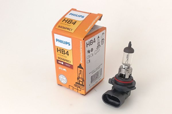 Đèn Oto HB4 Halogen Philips PremiumVision Tăng Sáng 30% Chính Hãng