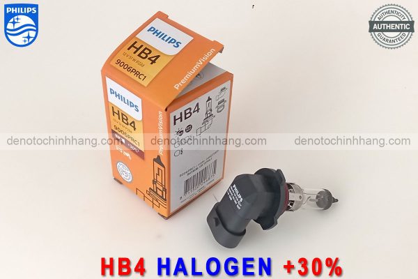 Hình ảnh 04 của Đèn Oto HB4 Halogen Philips PremiumVision Tăng Sáng 30% Chính Hãng