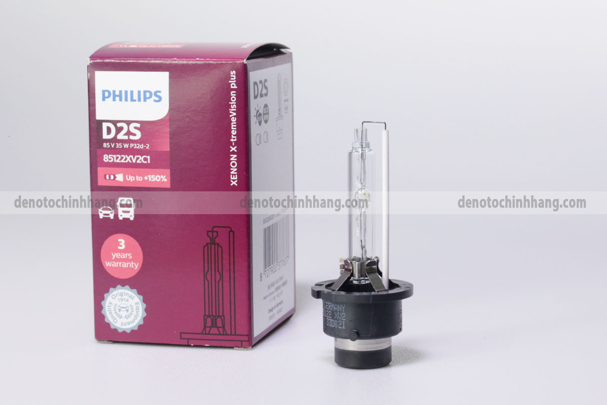 Hình ảnh 01 của Đèn xenon oto d2s philips xtremevision plus 150% siêu sáng chính hãng