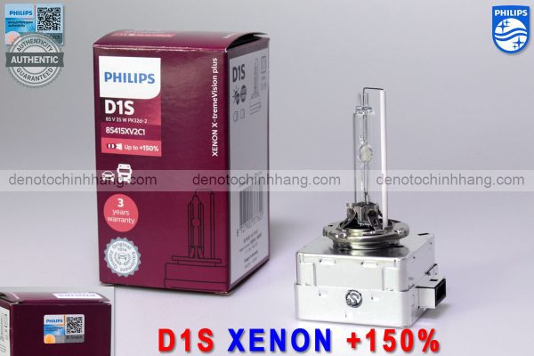 Hình ảnh 02 của Đèn xenon siêu sáng oto d1s philips x-tremevision plus 150% chính hãng