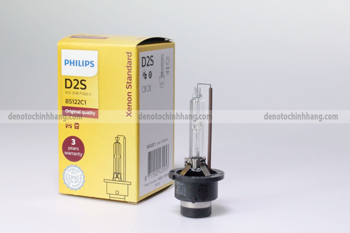 Đèn xenon oto d2s standard philips chính hãng chất lượng cao - hình 1