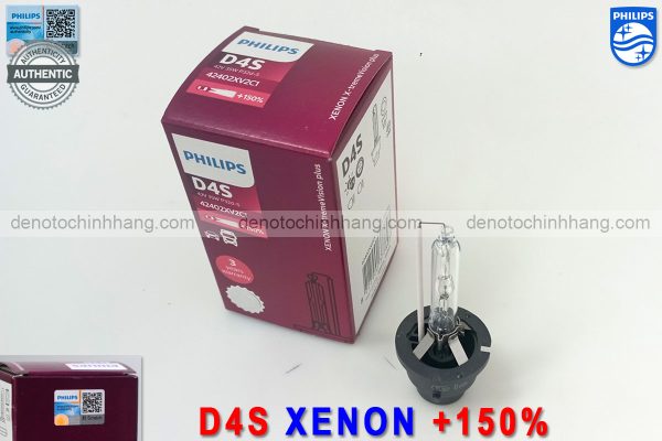 Hình ảnh 02 của Đèn tăng sáng oto xenon d4s philips xtremevision plus 150% chính hãng