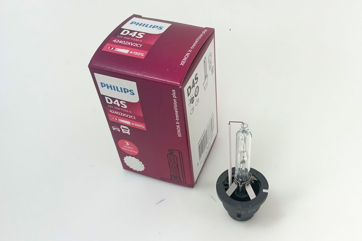 đèn tăng sáng oto xenon d4s philips xtremevision plus 150% chính hãng bền bĩ ổn định đạt chuẩn an toàn - Hình 4