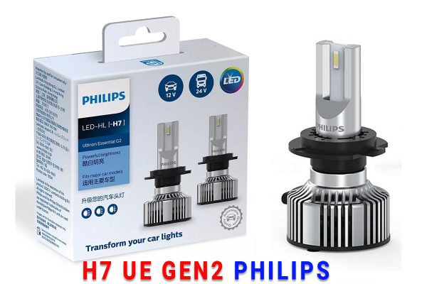 Đèn Led Oto H7 Philips UE Gen2 Chính Hãng Giảm Giá -35% [Còn 2 Bộ]