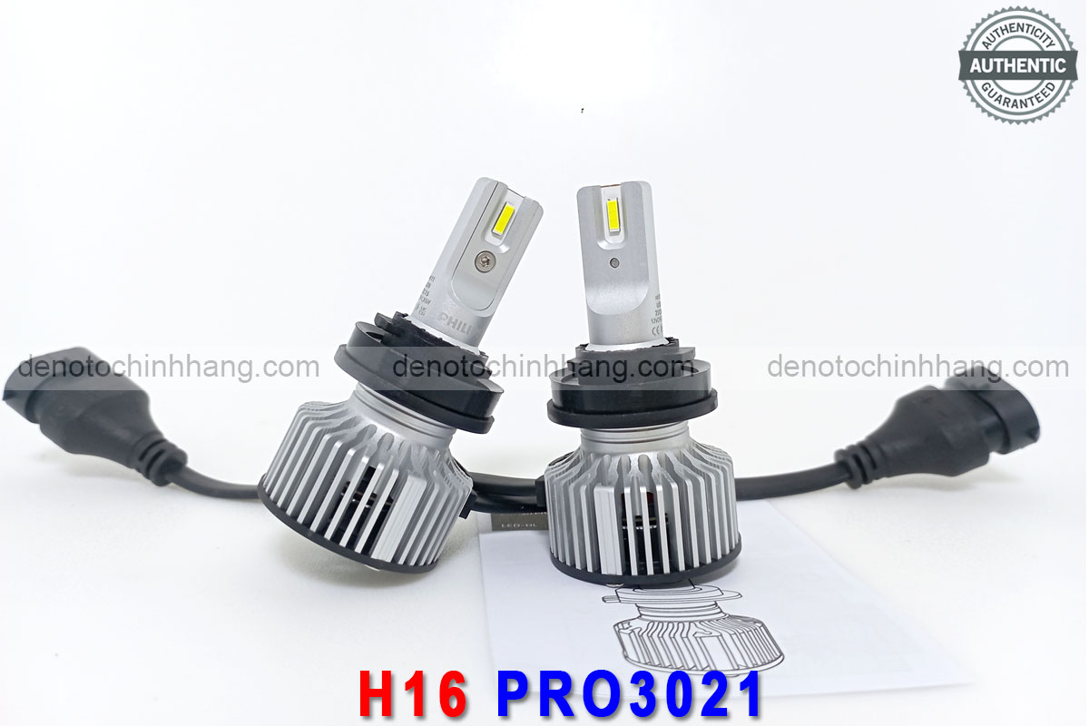 Hình ảnh 01 của Đèn led oto h16 philips ultinon pro3021 chính hãng