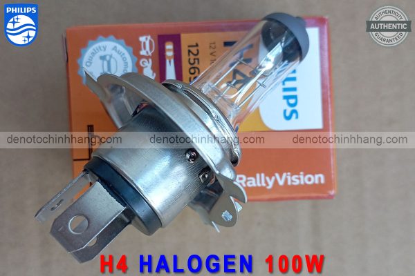 Hình ảnh 08 của Đèn Oto H4 Halogen 100W Philips RallyVision Chính Hãng