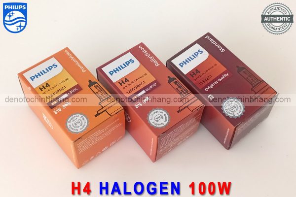 Hình ảnh 07 của Đèn Oto H4 Halogen 100W Philips RallyVision Chính Hãng