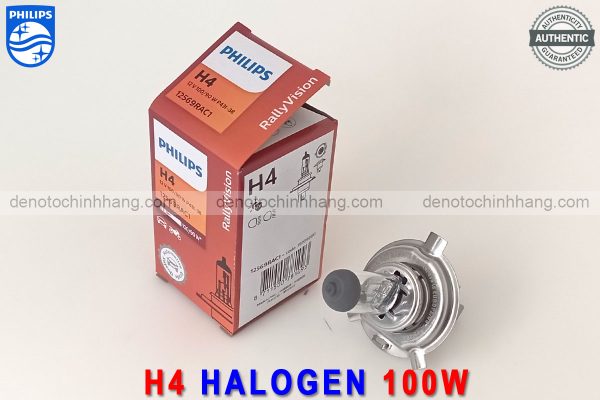 Hình ảnh 03 của Đèn Oto H4 Halogen 100W Philips RallyVision Chính Hãng