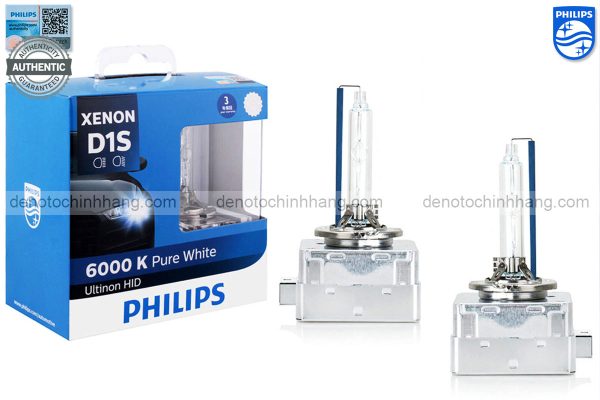 Hình ảnh 02 của Đèn Xenon Oto D1S Philips PureWhite 6000K