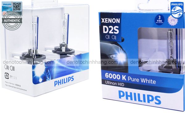 Hình ảnh 04 của Đèn Xenon Oto D2S Philips PureWhite 6000K