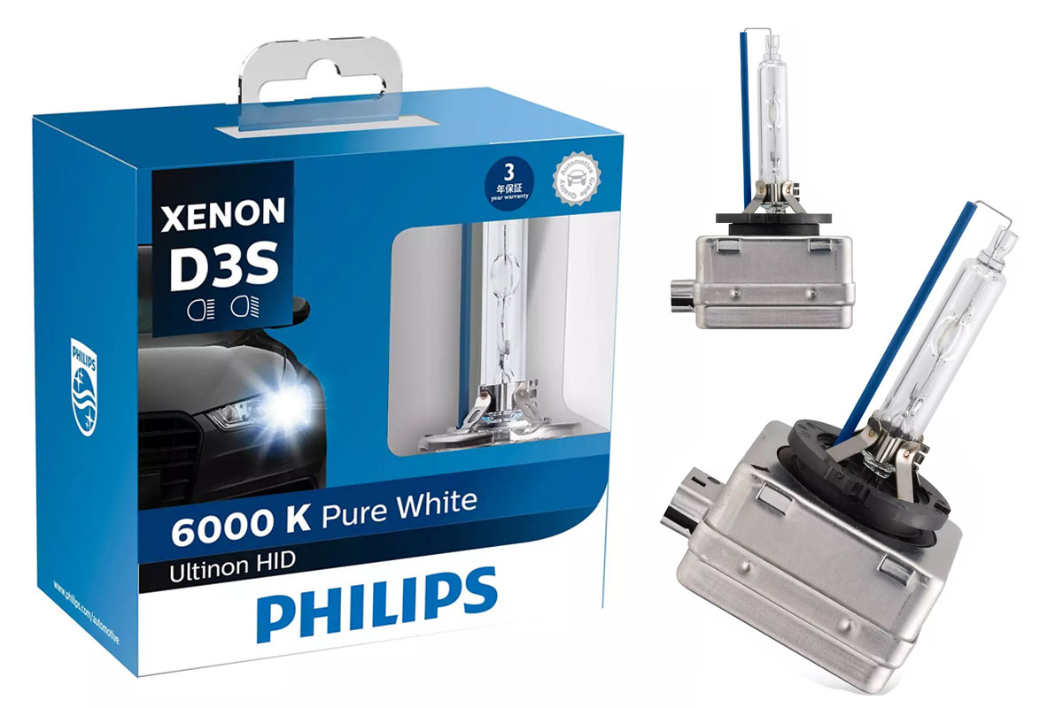 Đèn Xenon Oto D3S Philips PureWhite 6000K Chính hãng nổi bật với ánh sáng siêu trắng - Hình 3