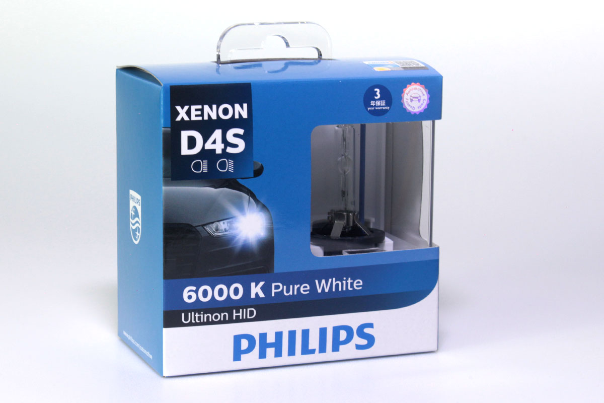 Đèn Xenon Oto D4S Philips PureWhite 6000K Chính hãng bền bĩ ổn định an toàn với ánh sáng siêu trắng nổi bật - Hình 4