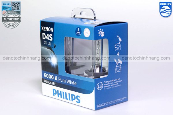 Hình ảnh 03 của Đèn Xenon Oto D4S Philips PureWhite 6000K