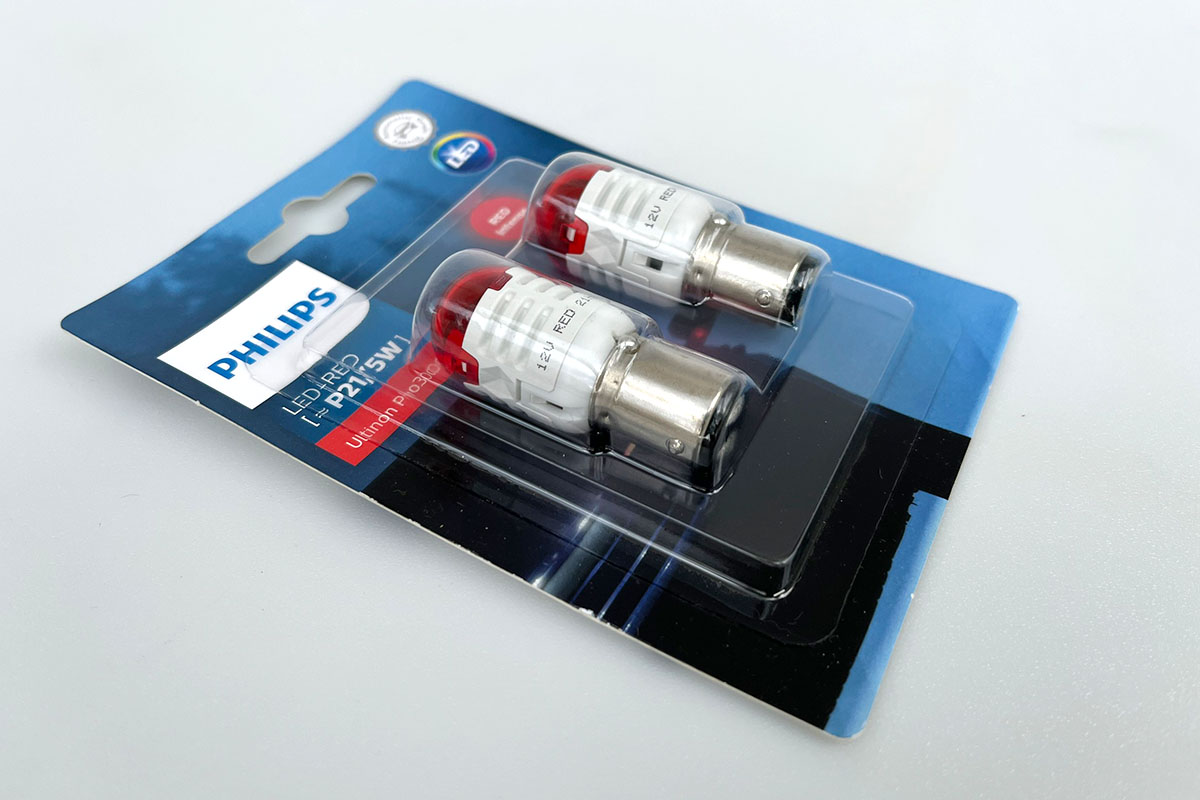 Đèn Led Tín Hiệu P21/5W Philips Pro3000 Red chính hãng chất lượng cao - Hình 5