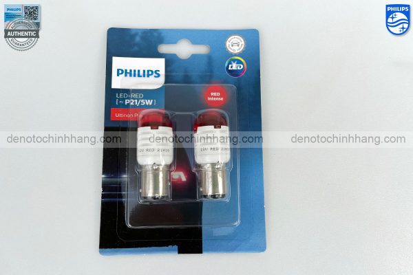 Hình ảnh 03 của Đèn Led Tín Hiệu P21/5W Philips Pro3000 Red