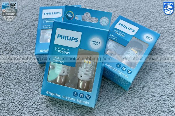 Hình ảnh 02 của Đèn Led Tín Hiệu P21/5W Philips Pro6000